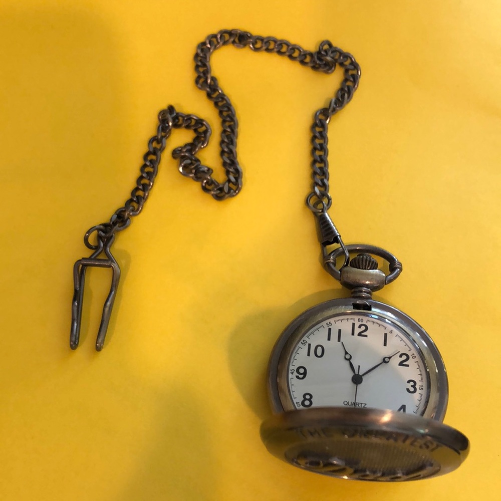 Best Dad Pocket Watch with Chain